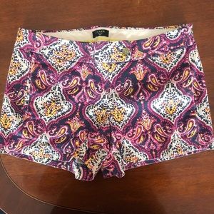 J Crew city fit shorts. Stretch size 2